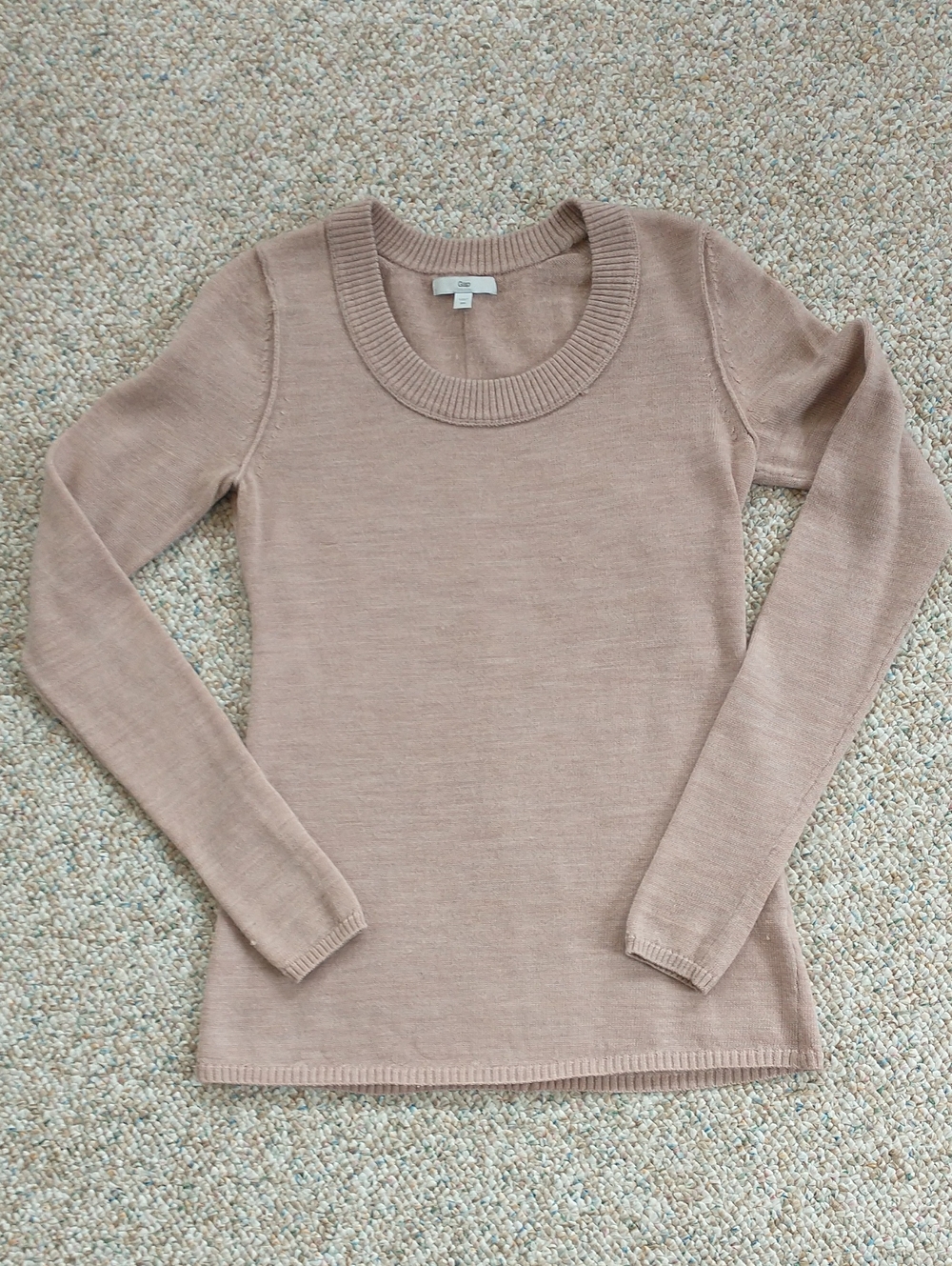 GAP Wool Blend Slim Fit Crew Neck Sweater XSmall